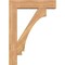 Ekena Millwork Imperial Block Smooth Bracket w/ Offset Brace, Western Red Cedar, 7 1/2"W x 32"D x 44"H BKT0806X32X44IMP05SWR - alternate 3